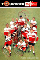 PHOTO CYCLISME REENFORCE GRAND QUALITÉ ( NO CARTE ), GROUPE TEAM TELEVIZIER 1966 - Radsport