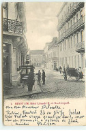 Belgique - HEYST - S/M. Hôtel Léopold II Et Rue Léopold - Heist