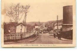 SAINT-REMY-LES-CHEVREUSE - Rue Ditte Et Place De L'Eglise - St.-Rémy-lès-Chevreuse