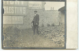 Carte Photo à Localiser - Publicité Dubonnet Et Société Manufacturière D'Armes St Etienne Au Mur - A Identifier