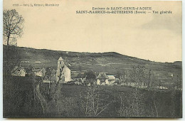 SAINT-MAURICE-DE-ROTHERENS - Environs De Saint-Genix-d'Aoste - Vue Générale - Otros & Sin Clasificación