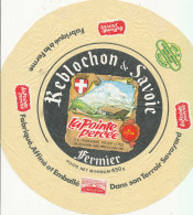 G F 1630  /  ETIQUETTE DE FROMAGE -  REBLOCHON     LA POINTE PERCEE  FROMAGERIE POCHAT  ANNECY LE VIEUX    HAUTE  SAVOIE - Quesos