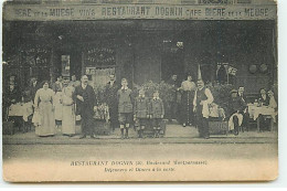 PARIS XV - 50, Boulevard Montparnasse - Restaurant Dognin - Déjeuners Et Dîners à La Carte - Distretto: 15