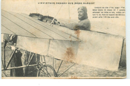 L'Aviateur Deneau Sur Mono Blériot - Aviadores