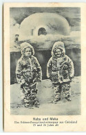Groenland - Nabu Und Maka - Das Eskimo Zwerg Geschwisterpaar Aus Grönland - Igloo - Grönland