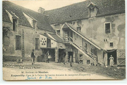 Environs De Meulan - ECQUEVILLY - Cour De La Ferme De L'ancien Domaine Du Marquisat D'Ecquevilly - Autres & Non Classés