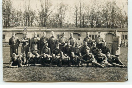 Carte-Photo - Groupe De Militaires - Guerra 1914-18