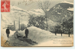 Entrée De BOURG-SAINT-MAURICE L'hiver - Bourg Saint Maurice