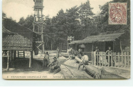 NOGENT-SUR-MARNE - Exposition Coloniale 1907 - Intérieur Du Village Indo-Chinois - Nogent Sur Marne