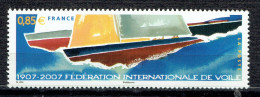 Centenaire De La Fédération Internationale De Voile - Unused Stamps