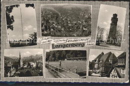 72144621 Langenberg Rheinland Sendemast Total Aussichtsturm Stadtblick Schwimmba - Velbert