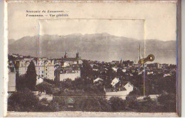 Carte à Système - Souvenir De LAUSANNE - Vue Générale - Lausanne