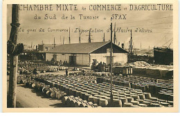 SFAX - Chambre Mixte De Commerce Et D'Agriculture ... Tunisie - Le Quai Du Commerce : Exportation Des Huiles D'Olives - Tunisie