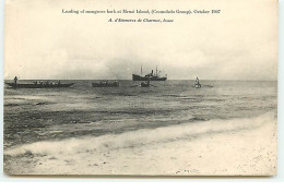 SEYCHELLES - Loading Of Mangrove Bark At Menai Island (Cosmoledo Group) - October 1907 - Seychellen