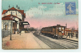 SAINT-OUEN - La Gare - Un Train - Saint Ouen