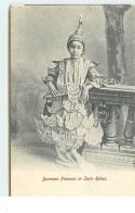 MYANMAR - Burmese Princess In State Robes - Myanmar (Birma)