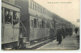 Ecole De SAINT-CYR-L'ECOLE - Un Train Spécial - St. Cyr L'Ecole