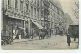 PARIS XVIII - 62 Boulevard Clichy - Cabaret Artistique Des 4-z'Arts - JH N°3 - Arrondissement: 18