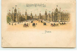 PARIS - Exposition Universelle 1900 - Tentoonstellingen