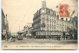 VERSAILLES - Rue Duplessis, Prise De L'Avenue De Saint-Cloud - Tramway - ELD - Versailles