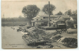 MAISONS-LAFFITTE - Le Port - Péniches - Maisons-Laffitte