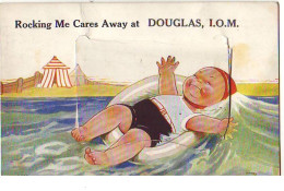 Carte à Système - Rocking Me Cares Away At DOUGLAS, I.O.M. - Pull Out - Lucie Attwell - Isola Di Man (dell'uomo)