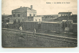 SYRIE - KATMA - La Station Et Le Bazar - Gare - Bahnhof - Syrie