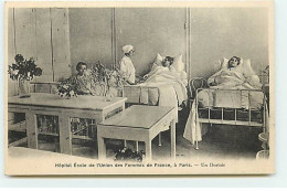 PARIS - Hôpital Ecole De L'Union Des Femmes De France - Un Dortoir - Salute, Ospedali