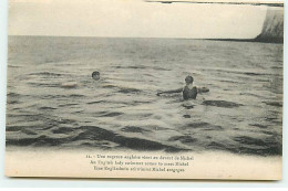 Sports - Natation - 12. Une Nageuse Anglaise Vient Au Devant De Michel - Boulanger à Levallois Perret - Swimming