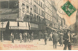 PARIS X - Tout Paris - Fbg Du Temple Au Coin De L'Avenue Parmentier - Un Des Quartiers Les Plus Populeux - Fleury 255 - Distretto: 10