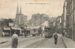 PARIS XIX - La Rue De Belleville - Tramway - GI N°545 - Distrito: 19