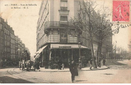 PARIS XIX - Rues Des Belleville Et Bolivar - Restaurant A La Marquise - GI N°427 - Distrito: 19