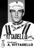 PHOTO CYCLISME REENFORCE GRAND QUALITÉ ( NO CARTE ), SILVANO SCHIAVON TEAM VITTADELLO 1967 - Wielrennen