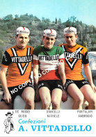 PHOTO CYCLISME REENFORCE GRAND QUALITÉ ( NO CARTE ), DE ROSSO-DANCELLI-PORTALUPI TEAM VITTADELLO 1967 - Wielrennen