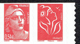 60ème Anniversaire De La Marianne De Gandon (timbres Issus De Carnet Autoadhésif) - Ungebraucht