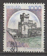 EUROPA-ITALIA REP.-CASTELLI-CASTELLI-1980-ORDINARI-1.000L.-1v.USED-"346_63" - 1971-80: Afgestempeld
