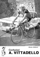 PHOTO CYCLISME REENFORCE GRAND QUALITÉ ( NO CARTE ), SILVANO SCHIAVON TEAM VITTADELLO 1967 - Ciclismo