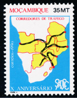 Mozambique - 1990 - SADCC / Traffic Corridors - MNH - Mosambik