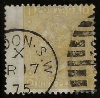 Great  Britain        .   Yvert   35 (2 Scans)   .   '67-'69   .    Spray Of Rose   .      .   O      .     Cancelled - Oblitérés