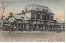 NAGASAKI - JAPON - T.Belle Vue Couleur Animée De La Station ( Gare ) - - Sonstige & Ohne Zuordnung