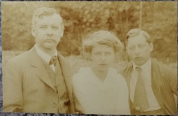 Architekt Hans Pascher Mit Seinem Sohn Und Seiner Tochter, Architect Hans Pascher With His Son And Daughter, POSTCARD!!! - Famous People