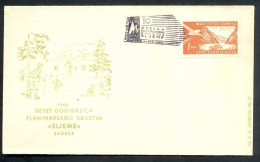 .Yugoslavia, 1960-05-11, Croatia, Zagreb, Mountaineering, Special Postmark & Cover - Other & Unclassified