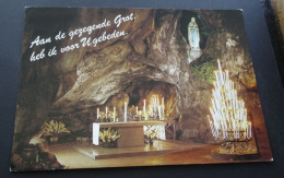 Lourdes - La Basilique, Le Gave, Vue Générale - Edition A. Doucet, Lourdes - Lourdes