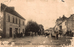 71 VITRY-SUR-LOIRE ROUTE DE GENEVE ET HOTEL DU COMMERCE - Autres & Non Classés