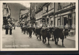 72143661 Friedrichsroda Hauptstrasse Mit Kuhherde Gotha - Gotha