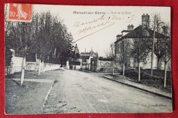 CPA -  Mareuil Sur Ourcq - Rue De La Gare - Sonstige & Ohne Zuordnung