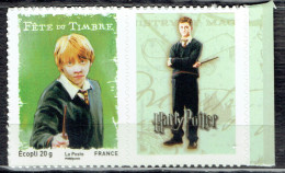 Fête Du Timbre : Ron Weasley (timbre Autoadhésif Avec Vignette Attenante) - Unused Stamps