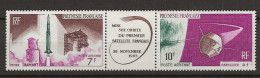 1966 MNH Polynesie Française Mi 52-53 Postfris** - Unused Stamps