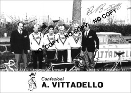 PHOTO CYCLISME REENFORCE GRAND QUALITÉ ( NO CARTE ), GROUPE TEAM VITTADELLO 1968 - Radsport