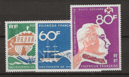 1968 MNH Polynesie Française Mi 81-83 Postfris** - Nuevos